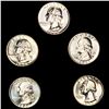 Image 1 : 1954 (5) Washington Quarters CHOICE PROOF