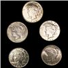 (5) Peace Silver Dollars UNCIRCULATED