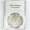 1884-S Morgan Silver Dollar -UNC