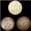 Image 2 : (3) Morgan Silver Dollars CLOSELY UNCIRCULATED