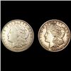 1921 (2) Morgan Silver Dollars ABOUT UNCIRCULATED