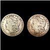 (2) Morgan Silver Dollars NICELY CIRCULATED