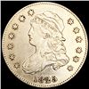 1825/4 Capped Bust Quarter LIGHTLY CIRCULATED