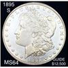 1895-S Morgan Silver Dollar CHOICE BU