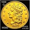 1839-O $2.50 Gold Quarter Eagle UNCIRCULATED