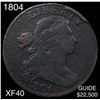 Image 1 : 1804 Draped Bust Large Cent LIGHTLY CIRCULATED