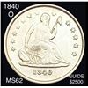 Image 1 : 1840-O Seated Liberty Quarter UNCIRCULATED