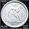 1842-O Seated Liberty Dime CHOICE AU