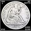 1866-S Seated Liberty Half Dollar LIGHTLY CIRC