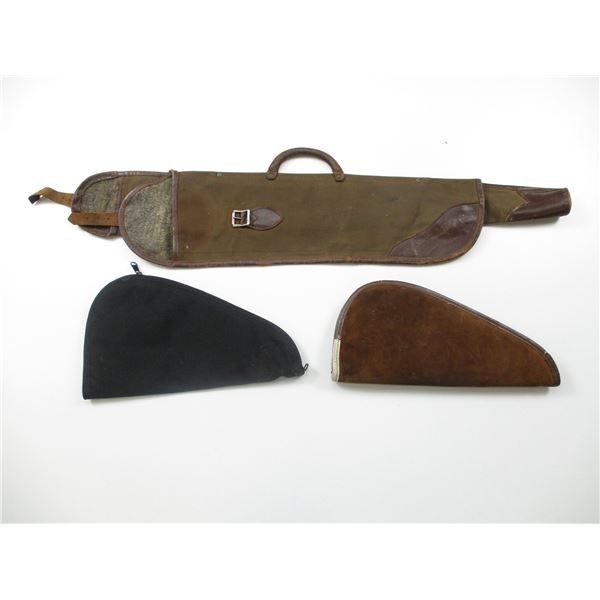 ASSORTED SOFT PISTOL CASES LOT