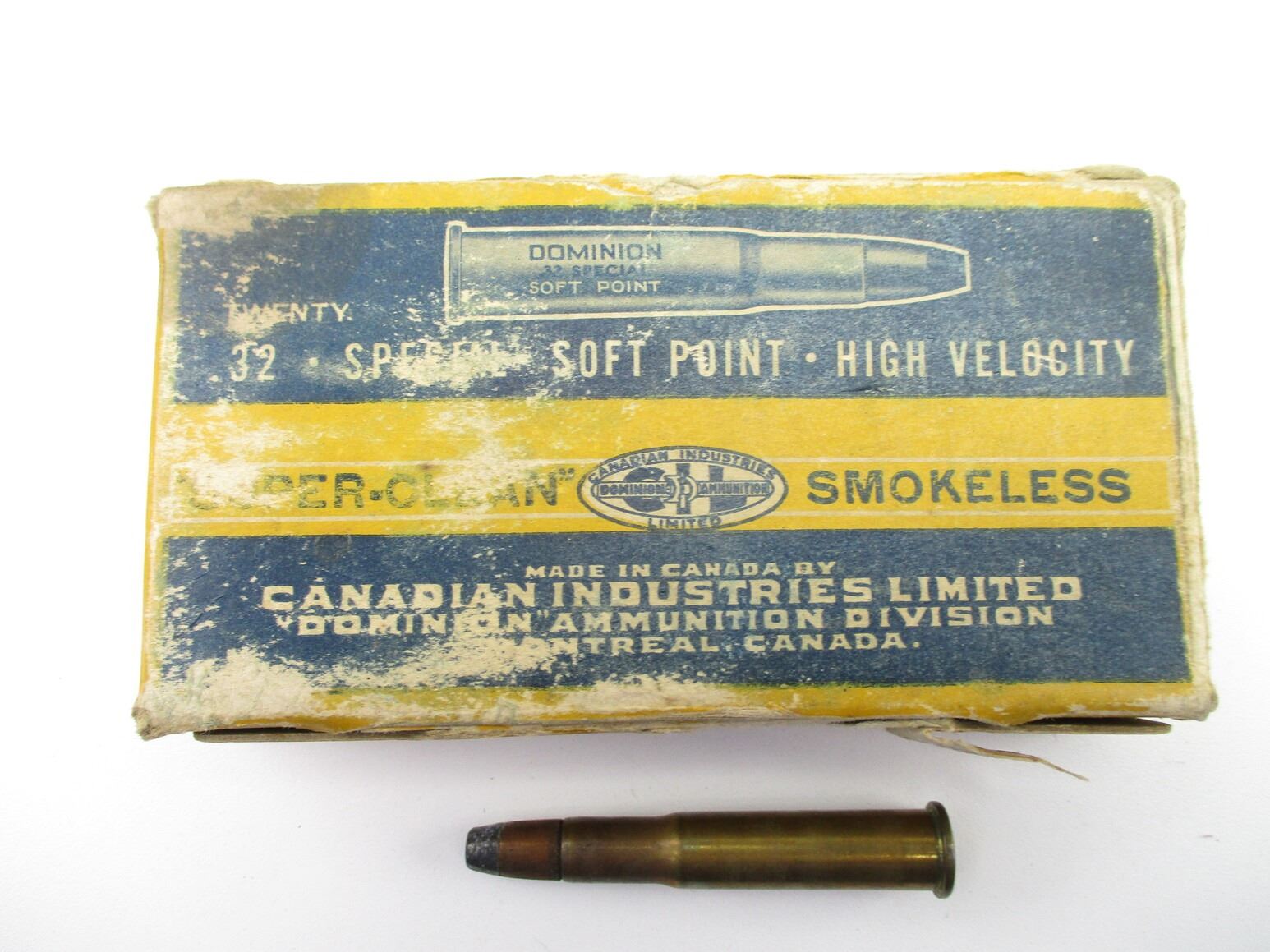 COLLECTIBLE DOMINION .32 SPECIAL AMMO