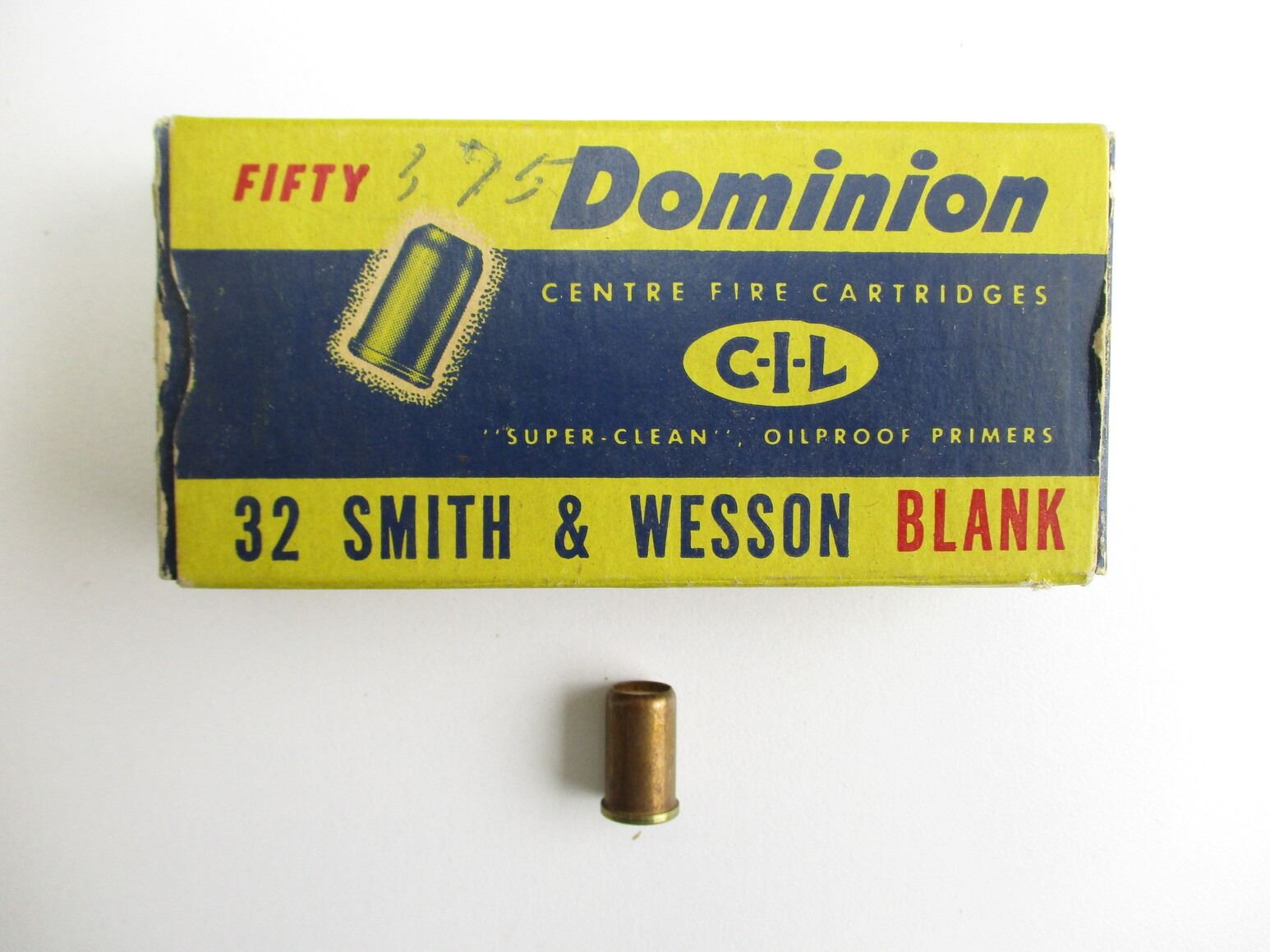 COLLECTIBLE CIL DOMINION .32 S&W BLANKS AMMO