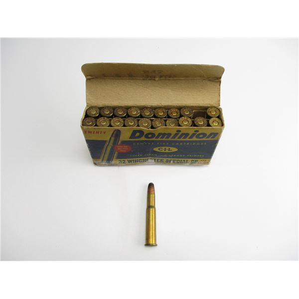 COLLECTIBLE CIL DOMINION .32 WIN SPECIAL AMMO