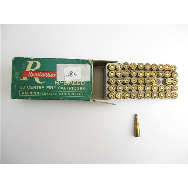 COLLECTIBLE .22 REM JET MAG AMMO