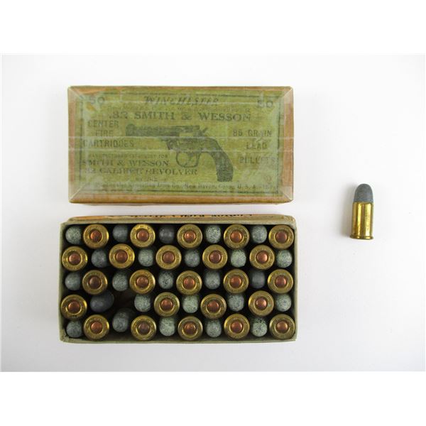 COLLECTIBLE WINCHESTER .32 S&W AMMO