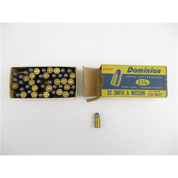 COLLECTIBLE CIL DOMINION .32 S&W AMMO