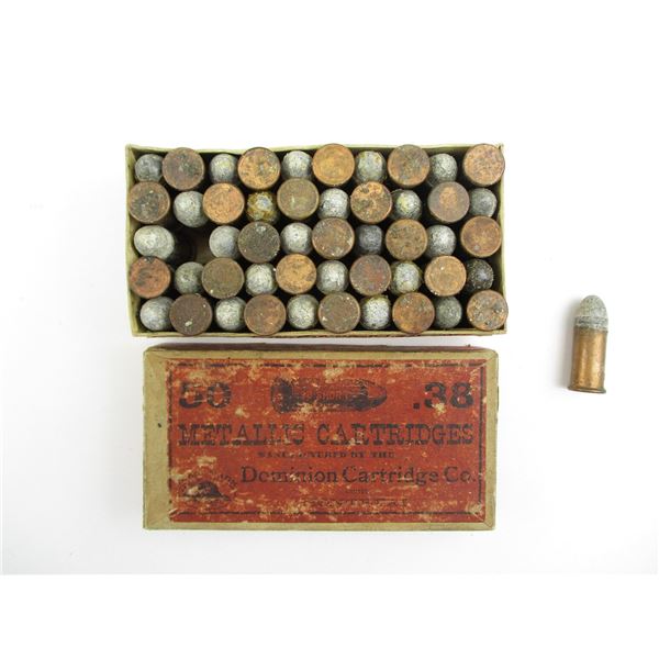 COLLECTIBLE DOMINION .38 SHORT AMMO