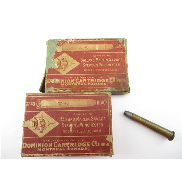 DOMINION .32-40 BLACK AMMO