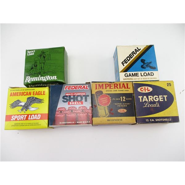 ASSORTED 12 GAUGE SHOTSHELLS LOT