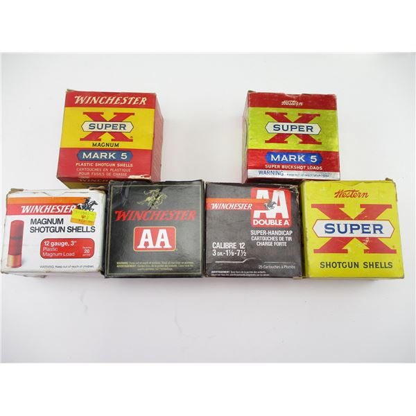ASSORTED 12 GAUGE SHOTSHELLS LOT