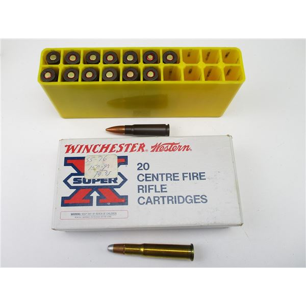 ASSORTED .30-30 WIN AND 7.62X39 AMMO