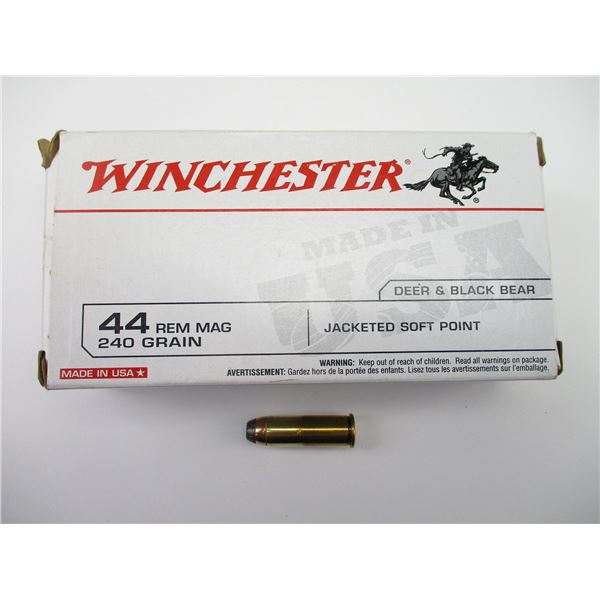 WINCHESTER .44 REM MAG AMMO