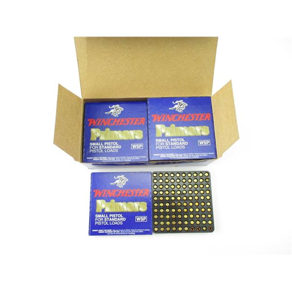 WINCHESTER SMALL PISTOL PRIMERS LOT