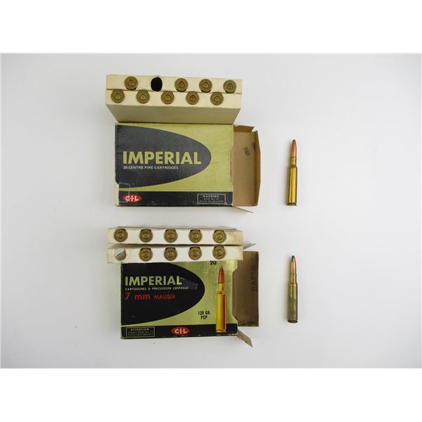 IMPERIAL 7MM MAUSER AMMO
