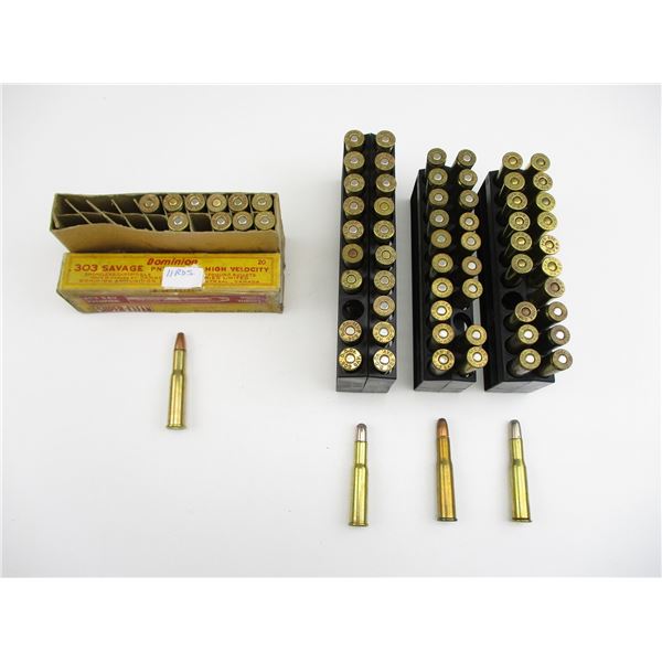 ASSORTED .303 SAVAGE AMMO