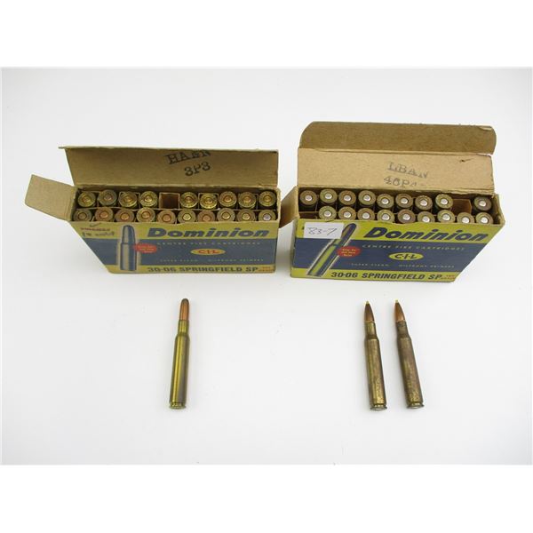 ASSORTED .30-06 SPRINGFIELD AMMO