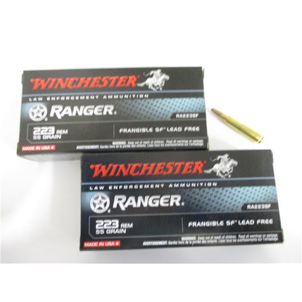 WINCHESTER .223 REM FRANGIBLE AMMO