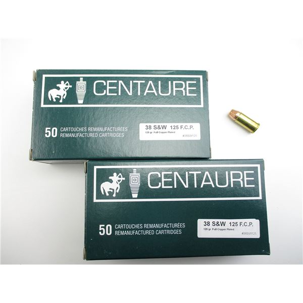 CENTAURE .38 S&W AMMO