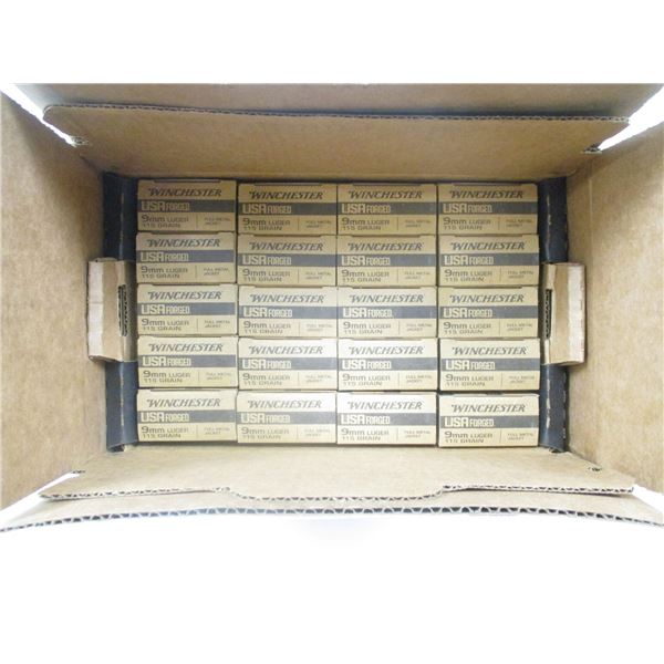 WINCHESTER 9MM LUGER AMMO