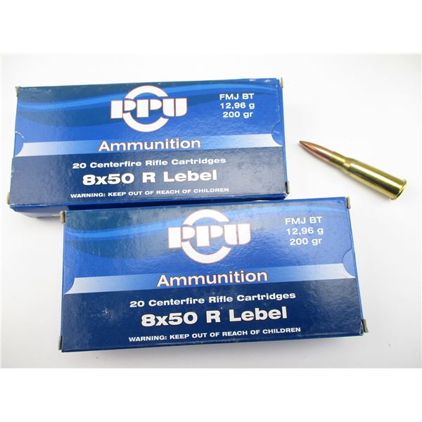 PPU 8X50R LEBEL AMMO