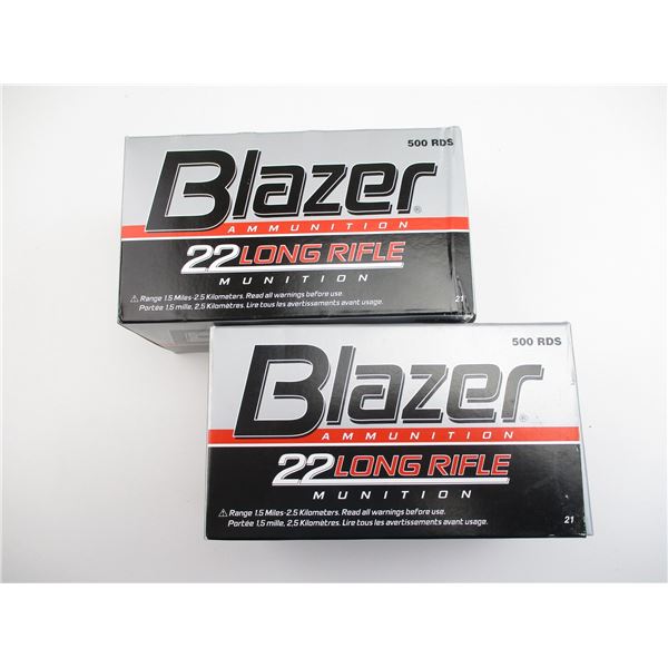 BLAZER .22 LONG RIFLE AMMO