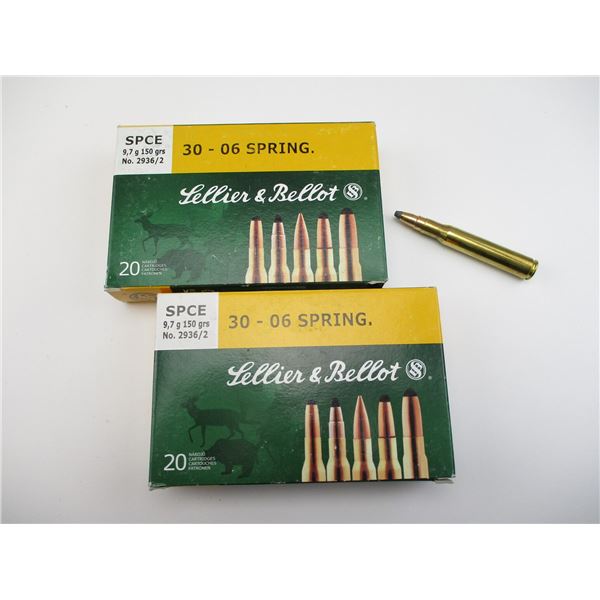 SELLIER & BELLOT .30-06 SPRG AMMO