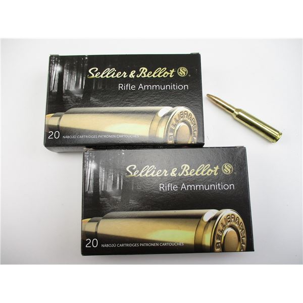 SELLER & BELLOT 6.5X55 SWEDISH AMMO