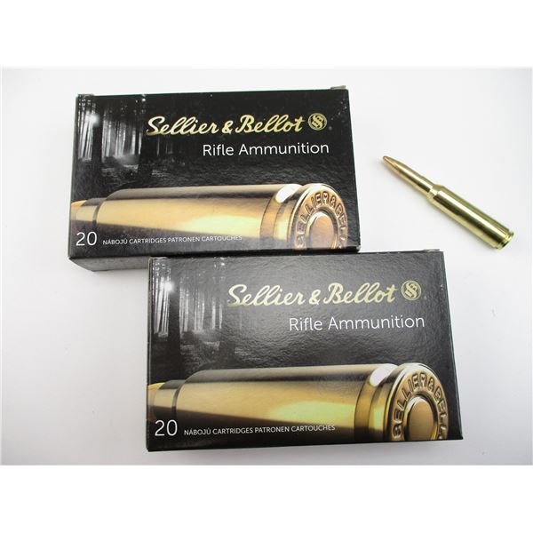 SELLER & BELLOT 6.5X55 SWEDISH AMMO