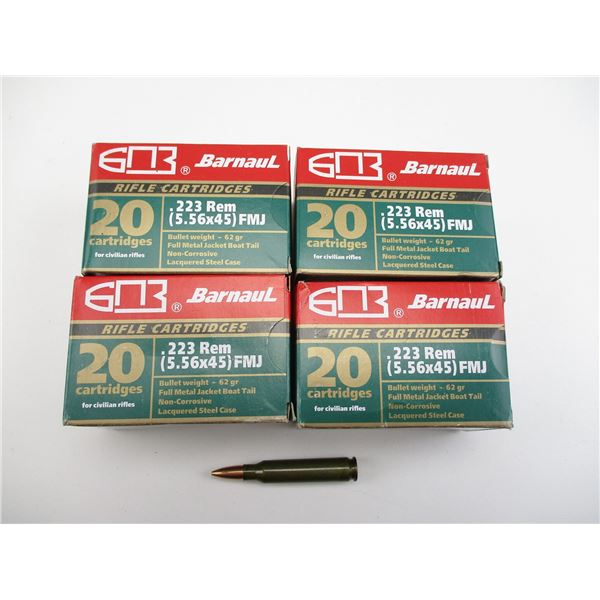 BARNAUL .223 REM AMMO