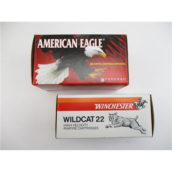 ASSORTED .22 LONG RIFLE AMMO