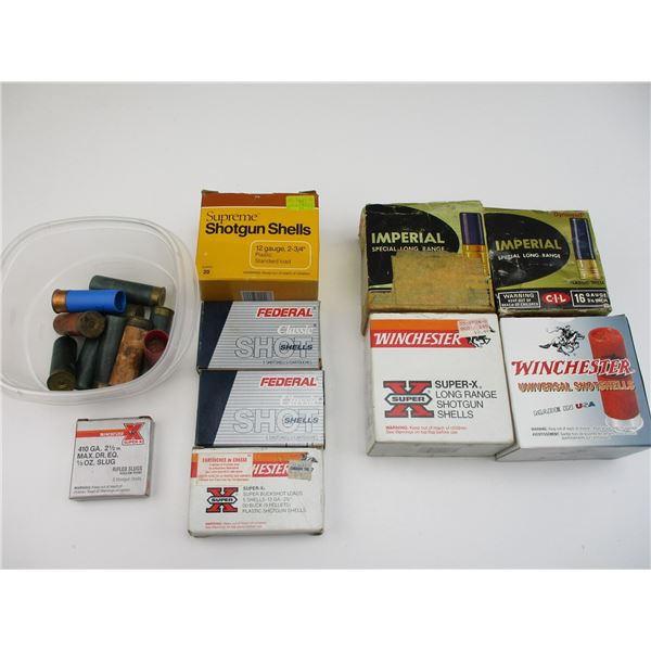 ASSORTED SHOTSHELLS LOT