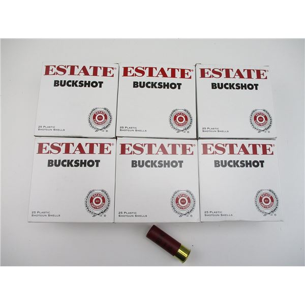 ESTATE BUCKSHOT 12 GAUGE SHOTSHELLS