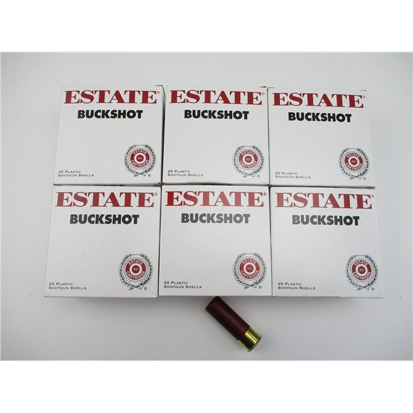 ESTATE BUCKSHOT 12 GAUGE SHOTSHELLS