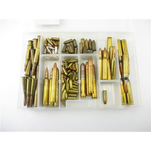 ASSORTED PISTOL/RIFLE AMMO LOT
