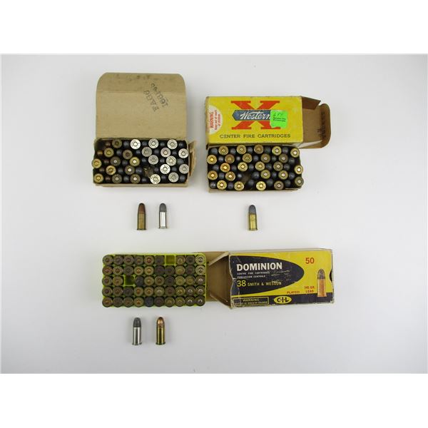 ASSORTED .38 S&W AMMO
