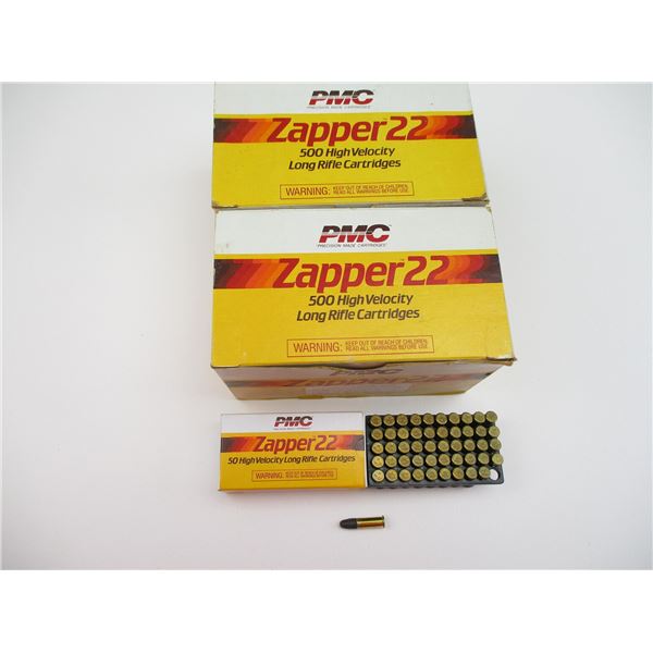 PMC ZAPPER .22 LONG RIFLE AMMO