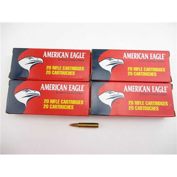 FEDERAL AMERICAN EAGLE .223 REM AMMO