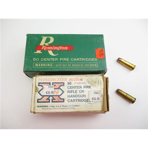 ASSORTED .38-40 WIN AMMO