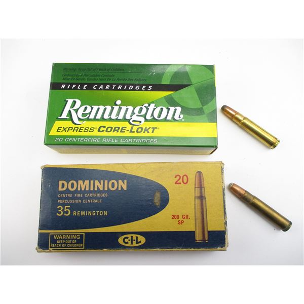 ASSORTED .35 REM AMMO
