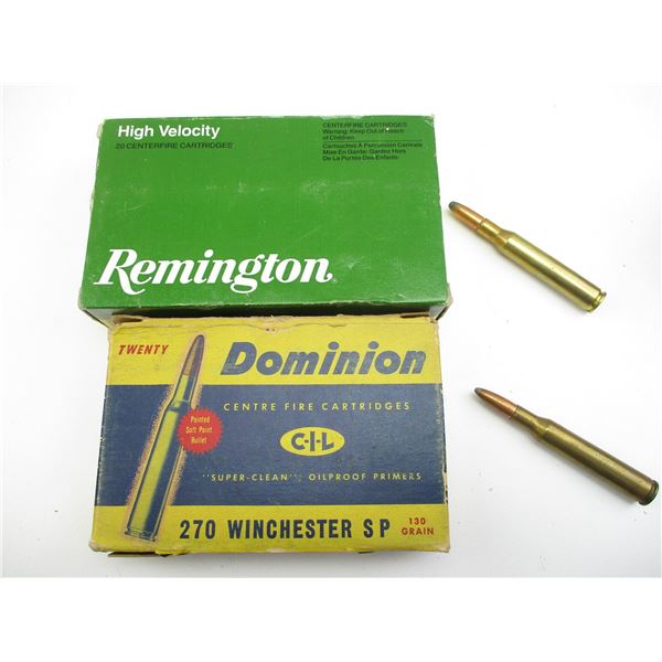 ASSORTED .270 WIN AMMO